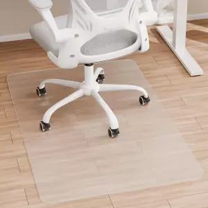 하드우드 바닥용 HOMEK 사무실 의자 매트 48인치 x 30인치 투명 컴퓨터/데스크 두껍고 쉬운 글라이드