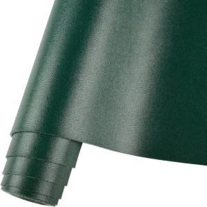 HGUAN 매끄러운 단색 검정 녹색 인조 가죽 12X53 30cmX135cm 시트 롤은 공예 귀걸이 활 재봉 검정색 제작에