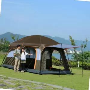 대형 리빙쉘 텐트 6인용 가족 캠핑용품 설치 간편한 거실형 쉘터