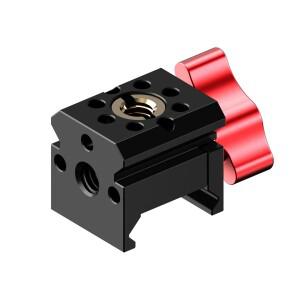 카메라 케이지 그립 커넥터 마이크 라이트 홀더용 호환  설치 NATO 레일 클램프 마운트 DJI 짐벌 확장 플레