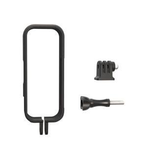 ta360 호환 X4 에어 카메라 케이지 보호 케이스용 호환 프레임 자기식 퀵 릴리스 마운트 긁힘 방지 하우징