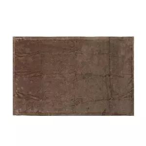 TBZ 초코브라운 극세사 보온 무릎담요 100x150cm 겨울담요