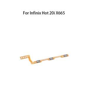 전원 켜기 끄기 음소거 스위치 제어 키 볼륨 버튼 Infinix Hot 20i X665용 플렉스 케이블