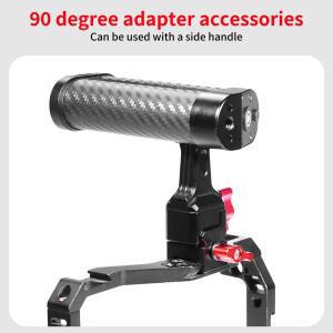 ARRI 로케이팅 나토 클램프 3/8 1/4 나사산 어댑터 DJI 스태빌라이저 카메라 케이지 사이드 핸들 지원 매직