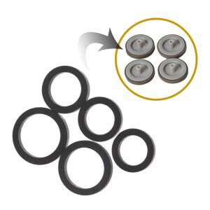 20PCS 혼합 유휴 휠 벨트 루프 아이들러 풀리 고무 링 카세트 데크 테이프 레코더 오디오 스테레오 플레이어 H8WD