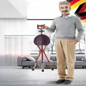 경량 지팡이의자 접이식 다기능 간이 노인용 할머니