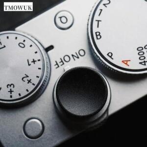 오목한 알루미늄 셔터 릴리스 부품 후지필름 호환 X100V XPro1 XT5 XT30 XE3 X70 XF10 XA10에 이상적