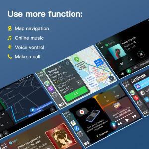 2025 무선 카플레이 안드로이드 호환 오토 토요타 터치 2 엔튠 2.0 하이랜더 툰드라 시에나 프리우스 야리