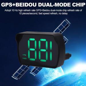 자동차 차량용 호환 HUD 헤드업 디스플레이 플러그 앤 GPS 속도계 범용 호환 앞유리 프로젝터 전자제품 호