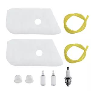 예초기 부품 호환 530150253 에어 필터 연료 라인 프라이머 벌브 스파크 플매트 카펫 매트 러그 허스크바나