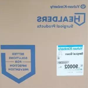 병원 의사 간호사용 멸균 수술가운 수술용 가운 라지 45매 한박스 의사용 수술겉가운 의료시설