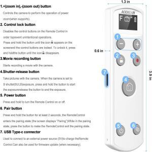 Fujifilm X-T50 X100VI X-S20 X-H2S USB-C BR-3F 무선 원격 셔터 릴리즈