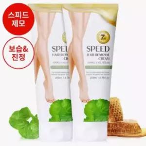 C2Y 시카허니 7분 스피드 대용량 셀프 크림 200ml 2개 왁싱 크림