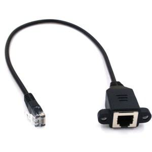 전화 연장 케이블, RJ45(8p8c) RJ12(6P6C) 남성-여성 쉴드 브랜드 공장 제품