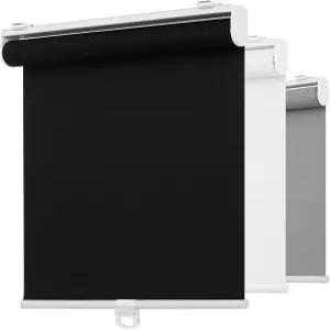 AYZOT 무선 5 실내 창문용 개방형 뷰 롤러 그늘막 태양열 스크린 난연제 단열 자외선 차단 원단 스프링