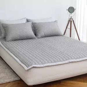[리빙코디]리빙홈 드리즐 소프트 마이크로 침대 이불패드 SS 카페트 논슬립