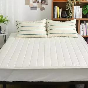 [리빙코디]리빙홈 M2 알러지케어 고정밴드 침대 이불패드 Q 카페트 논슬립