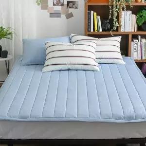 [리빙코디]리빙홈 M2 알러지케어 고정밴드 침대 이불패드 SS/Q 카페트 논슬립