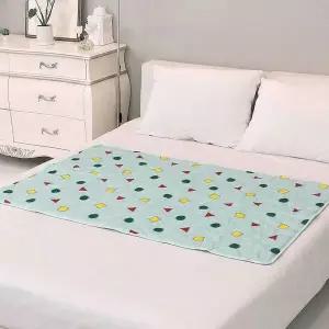 [sleep care][슬립케어] 냉감 쿨매트 민트도형 침대용 싱글+베개 60x90 여름매트 숙면 등허리 얼음패드