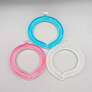 아이스 목걸이 시원한 넥밴드 냉각링 여름 쿨링 튜브 쿨러 휴대용 스포츠 활동 야외