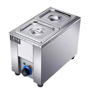 업소용 사각 중탕기 냄비 대야 모델 2구 중국집 라이트 워머기