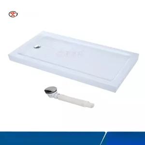 샤워실 바닥 카라반 욕실 트레이 부스 배수 목욕탕 미끄럼 간이 정사각형 발판 화장실