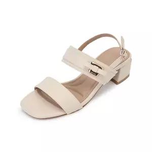 엠.무크 코아 리본 드레스 샌들 아이보리 516623506ZQ