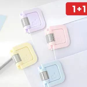 메모클립 집게형클립 문서고정 메모집게 사무용 정리 4P