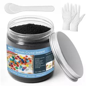 공예용 전문 모자이크 그라우트 Blcak 400g - 콘트라스트 컬러 기술이 적용된 퀵 드라이 크리스탈 타일