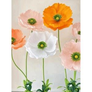 소품 포토존 자인언트 장식 학교 플라워 행사용 페이퍼 튤립 대형 자이언트 메인사진세트