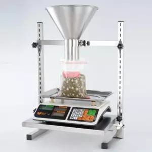 스텐 브래킷 식품 깔대기 식당 포장 소분 스탠드 거치대 입구넓은깔때기 주방 재료