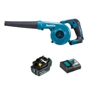 마끼다 충전 무선 송풍기 DUB185RGE 18V 6.0Ah 배터리 2개 제설 낙엽 노면 청소