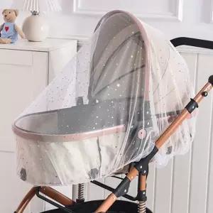 유모차 방충망 아기 개모차 신생아 유모차 모기장 덮개 용품 반려동물 반려견 아기용 착용 패턴 메쉬 활동