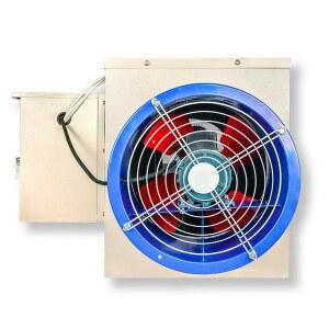 8파이프220V1450RPM 대형 산업용 2 온풍기 공장용 열풍기 공장 전기히터 이동식