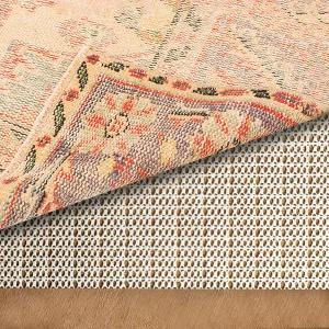 리쿠이브 논 슬립 러그 패드 그립퍼 2 x 3 피트 하드우드 바닥 두꺼운 카펫 타일 에어리어 소파 의자