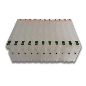 엡손 스타일러스 프로 4900 4910 프린터용 자동 리셋 칩이 포함된 리필 가능 카트리지