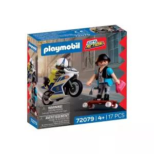 플레이모빌 72079 시티액션 오토바이 추격전