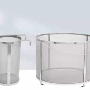 스테인레스 막걸리 거름망 육수채반 효모 여과통 와인 스텐