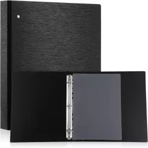 2팩 무산 보관 필름 네거티브 보관함 3개 보호 슬리브가 있는 링 사진 바인더 135 35mm 및 슬라이드 120개