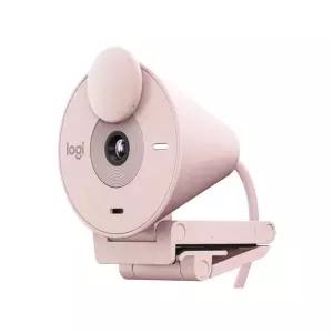 로지텍코리아 BRIO 300 FULL HD 웹캠 컴퓨터카메라 로즈핑크