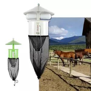 농장 벌레 포충기 해충 램프 퇴치기 포집기 트랩 야외 날파리 살충기 태양광 캠핑