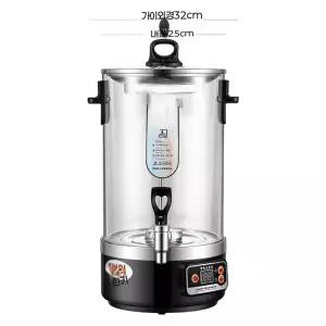 유리 전기 약탕기 대용량 업소용 차탕기 여과기