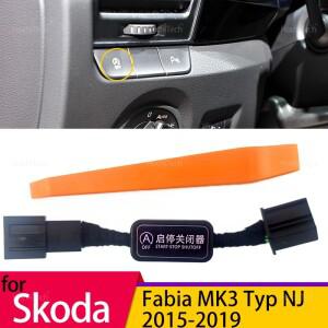 자동 시동 정지 엔진 시스템 오프 제거 장치 제어 센서 플러그 스톱 캔슬러 스코다 파비아 MK3 타입 NJ 201