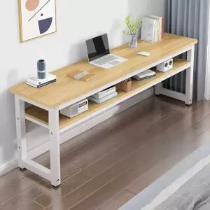 책상 컴퓨터 테이블 좁은 침실 작업대 긴 테이블