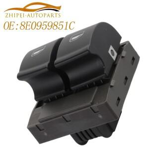 8E 0959851 C 파워 마스터 윈도우 스위치 제어 버튼 자동차 Audi A4 S4 2005-2008 R8 2007-2012 TT 2011-20