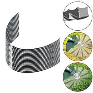 20pcs 스틸 와이어 나일론 잔디 예초기 줄날 F016800431F016F04841용 AFS 23 ~ 37용 브러시커터 교체