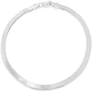 여성용 스털링 실버 발찌 925개 발목 팔찌 비치 구슬 여름 주얼리 10인치