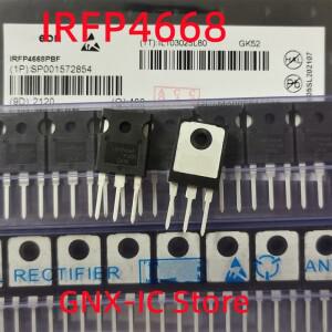 수입 고출력 전계 효과 N 채널 Mosfet 200V 130A, 100% 정품, IRFP4668, IRFP4668PBF, TO-247, 10PCs/로트
