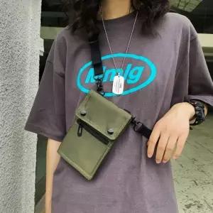 남녀공용 남성 지갑형 휴대폰 카드 수납 생활방수 미니 멀티 크로스백