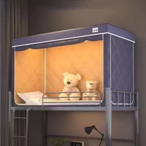 2층 침대 난방텐트 1인용 싱글 텐트 2층침대 이층 사계절